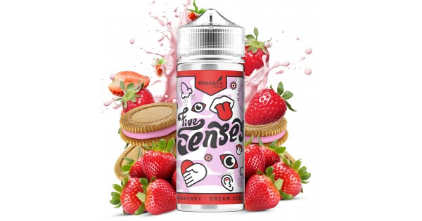 5Senses Strawberry Cream Cookies 30->120ml
