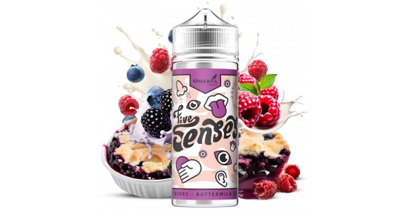 5Senses Triple Berry Buttermilk Cobbler 30->120ml