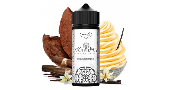 Bisha Vanilla Custard Cigar 20->120ml