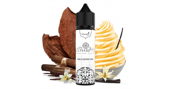 Bisha Vanilla Custard Cigar 10->60ml