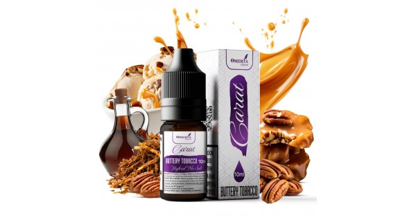 Carat Buttery Tobacco Salt E-Liquid 10ml