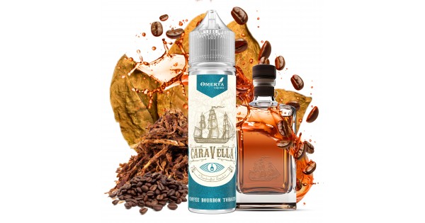 Caravella Coffee Bourbon Tobacco 15->60ml