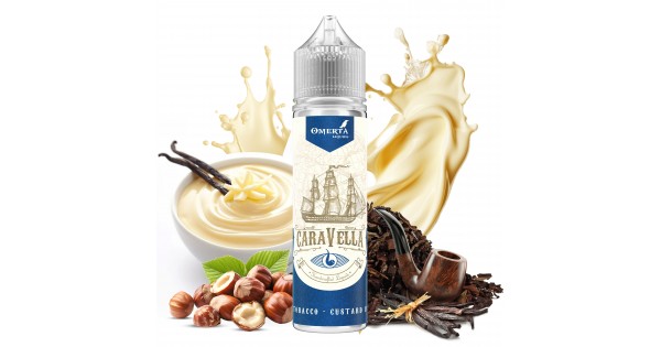 Caravella Pipe Tobacco Custard Cream 15->60ml