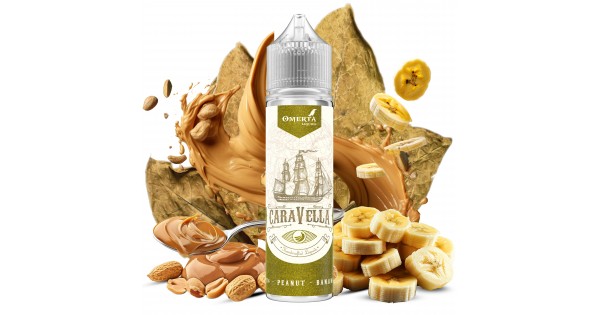 Caravella RY4 Peanut Banana 15->60ml
