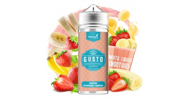 Gusto Banana Strawberry Smoothie 20->120ml