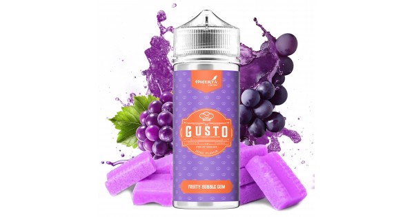 Gusto Fruity Bubble Gum 20->120ml