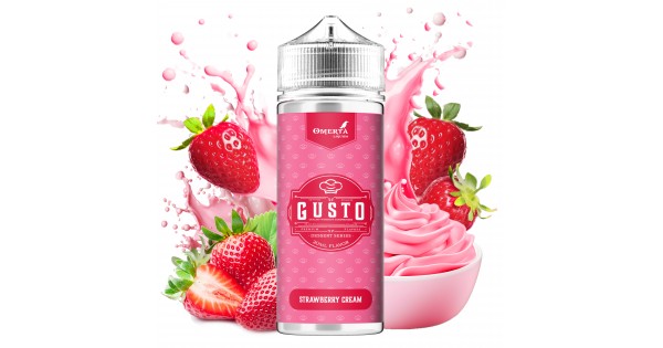 Gusto Strawberry Cream 20->120ml