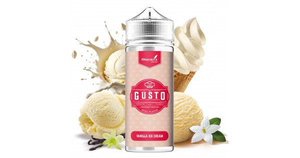 Gusto Vanilla Ice Cream 20->120ml