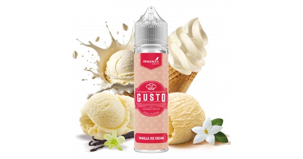 Gusto Vanilla Ice Cream 10->60ml