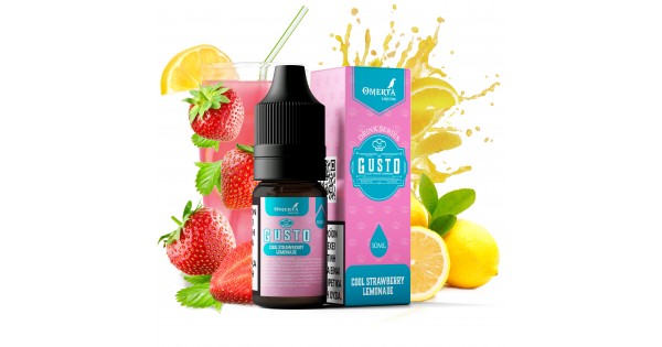 Gusto Cool Strawberry Lemonade E-Liquid 10ml