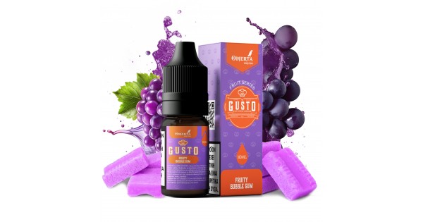Gusto Fruity Bubble Gum E-Liquid 10ml