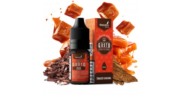 Gusto Tobacco Caramel E-Liquid 10ml