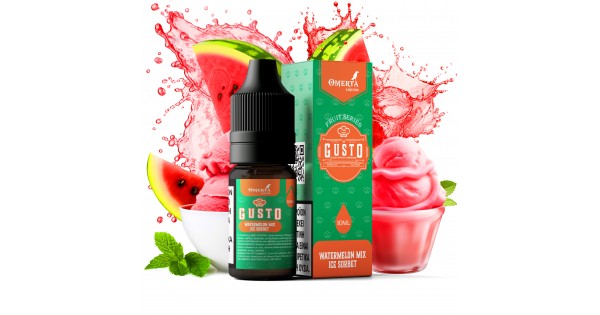 Gusto Watermelon Mix Ice Sorbet E-Liquid 10ml