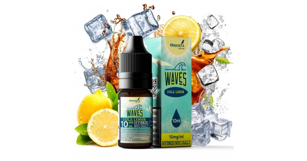Waves Cola Lemon Salt E-Liquid 10ml