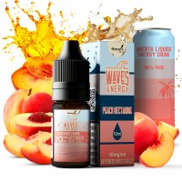 Waves Energy Peach Nectarine Salt E-Liquid 10ml