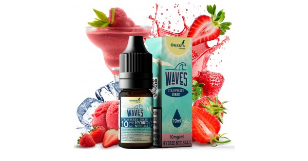 Waves Strawberry Sorbet Salt E-Liquid 10ml