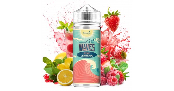 Waves Pink Lemonade 30->120ml