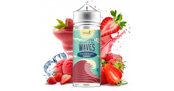 Waves Strawberry Sorbet 30->120ml