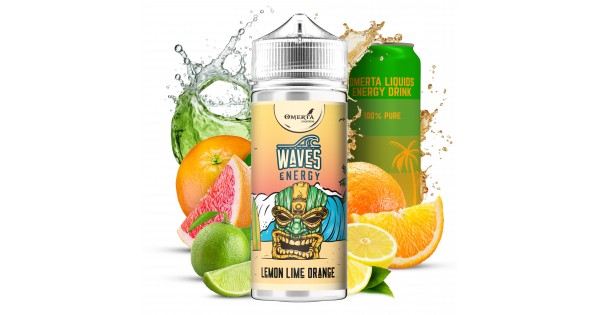 Waves Energy Lemon Lime Orange 30->120ml
