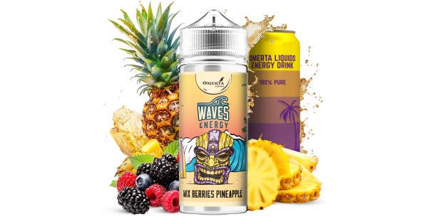 Waves Energy Mix Berries Pineapple 30->120ml