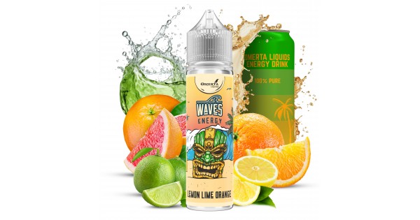 Waves Energy Lemon Lime Orange 15->60ml