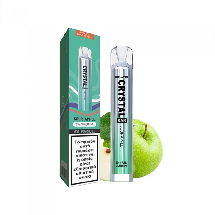 SKE Crystal Bar Sour Apple 20mg