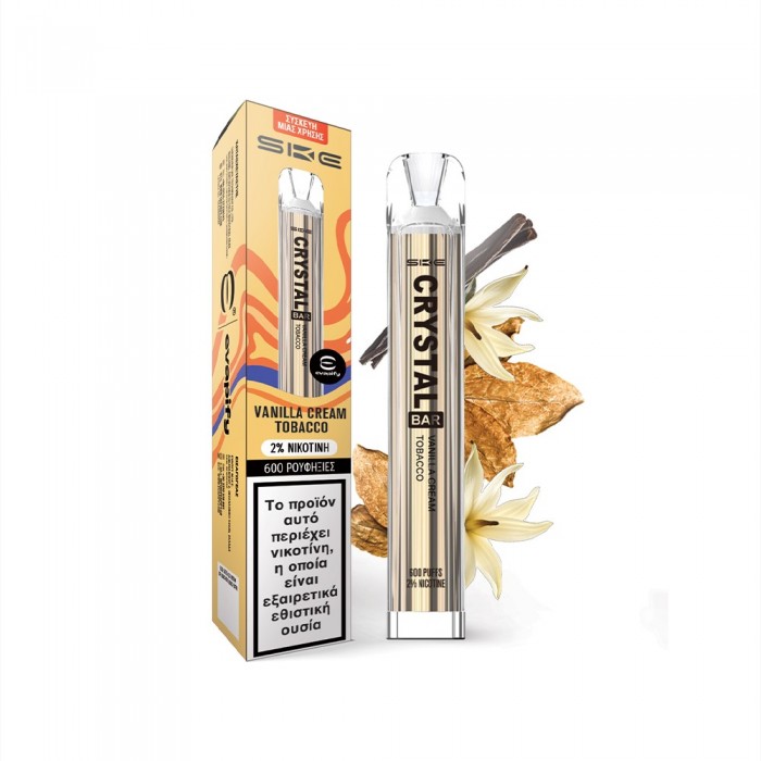 SKE Crystal Bar Vanilla Cream Tobacco 20mg