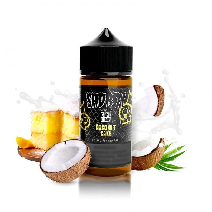 Sad Boy Coconut Cake 30->120ml