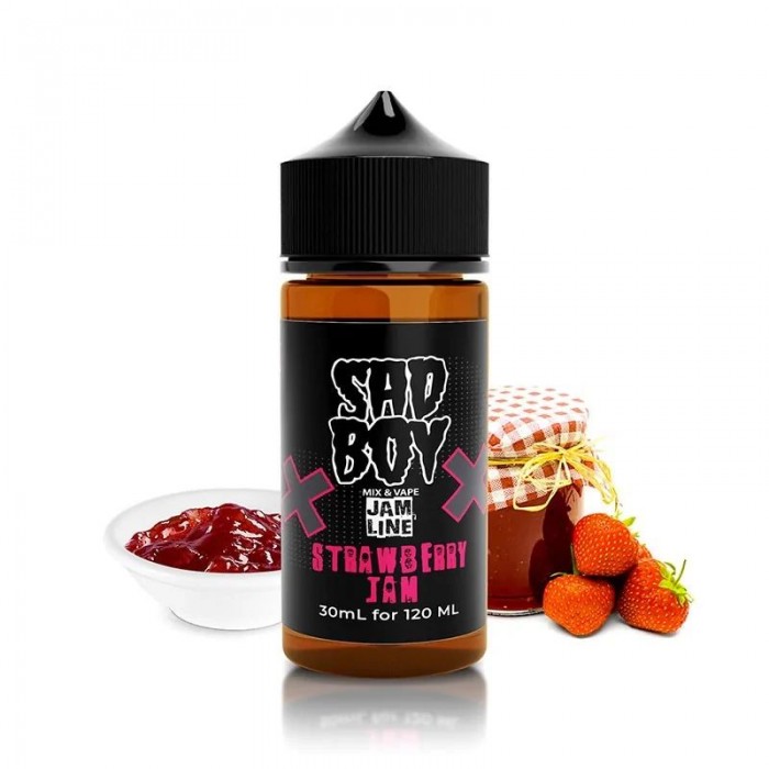 Sad Boy Strawberry Jam 30->120ml