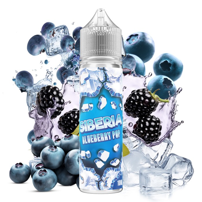 Siberia Blueberry Pop 10->60ml