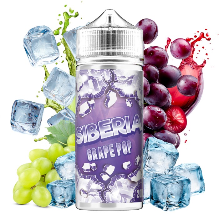 Siberia Grape Pop 20->120ml