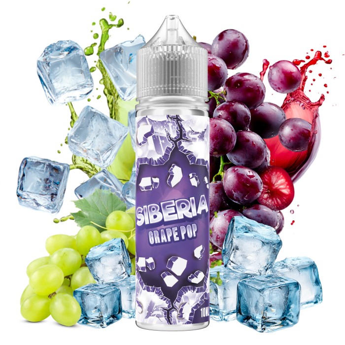 Siberia Grape Pop 10->60ml