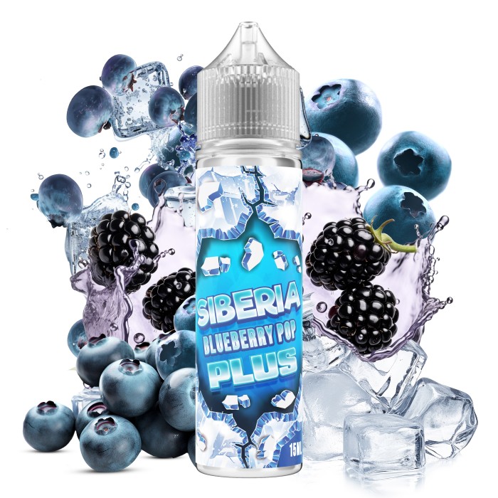 Siberia Blueberry Pop PLUS 15->60ml