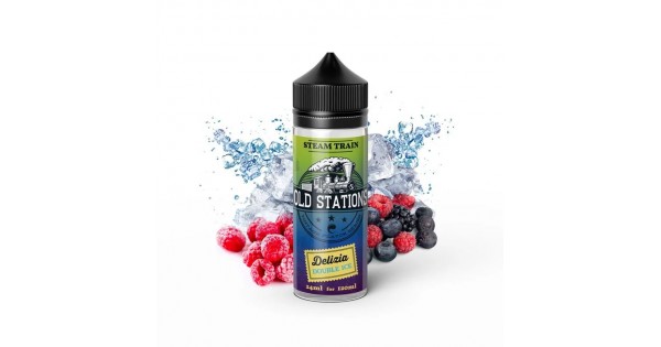 Steam Train Flavor Old Stations Delizia Double Ice 24->120ml