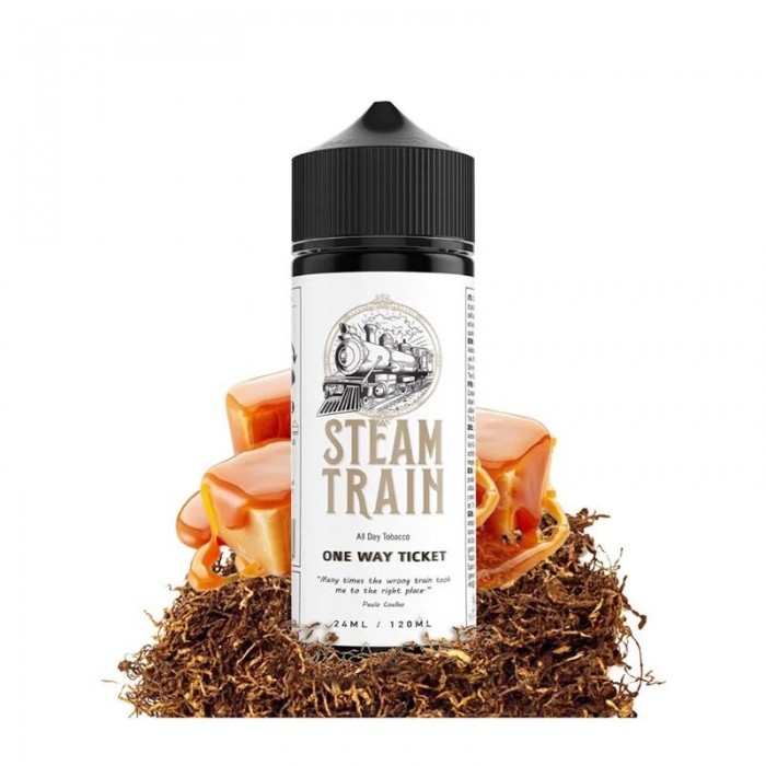 Steam Train One Way Ticket 24->120ml