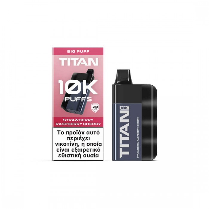 Titan Disposable Strawberry Raspberry Cherry 8x2ml 20mg