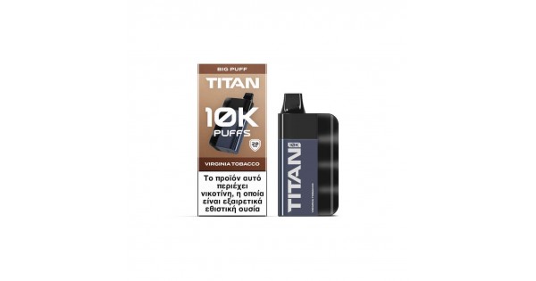 Titan Disposable Virginia Tobacco 8x2ml 20mg