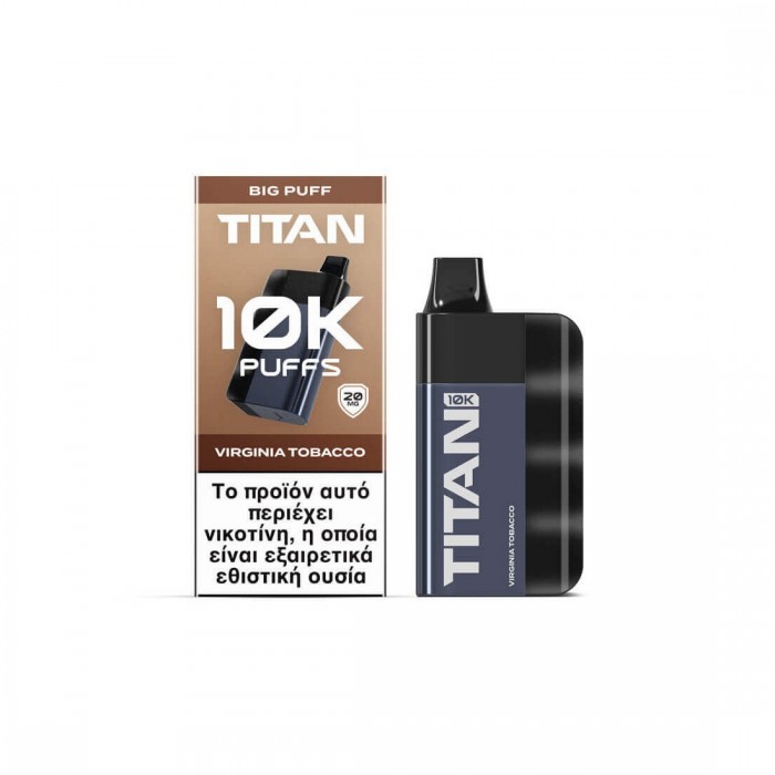 Titan Disposable Virginia Tobacco 8x2ml 20mg