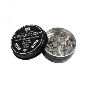 Yacht Vape Quad-Core Fused Clapton NI80 3.0mm 0.28Ohm 10Pcs