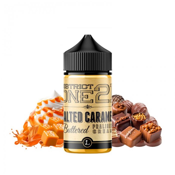 Five Pawns District One 21 Salted Caramel Flavor 20->60ml
