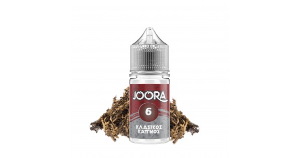Joora 6 Κλασσικός Καπνός 10->30ml