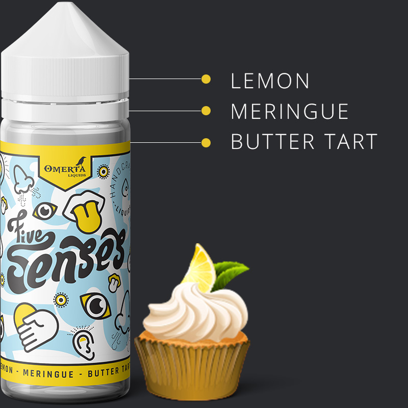 5Senses Lemon Meringue Butter Tart 30->120ml