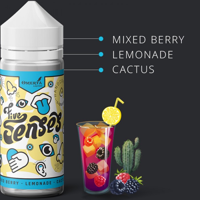 5Senses Mixed Berry Lemonade Cactus 30->120ml