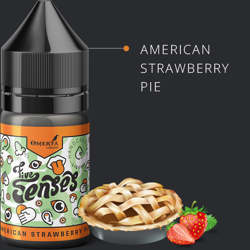 5Senses American Strawberry Pie 10->30ml