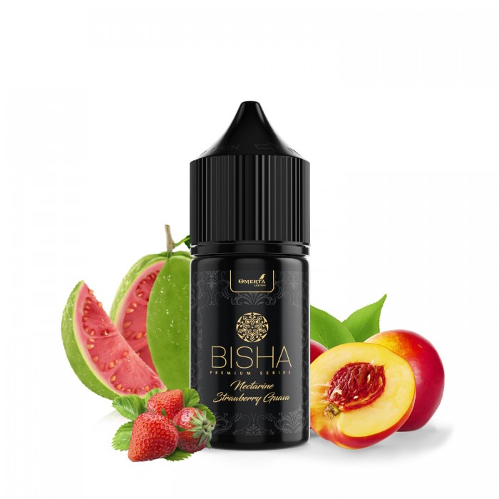 Bisha Nectarine Strawberry Guava 10->30ml