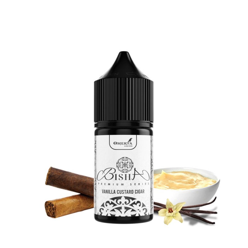Bisha Vanilla Custard Cigar 10->30ml