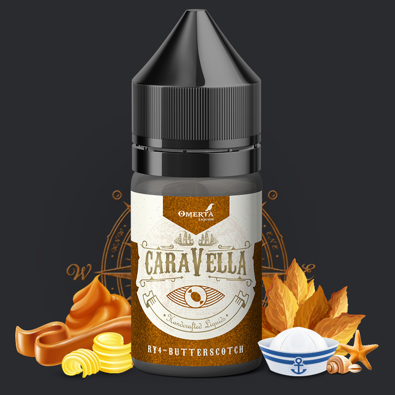 Caravella RY4 Butterscotch 10->30ml