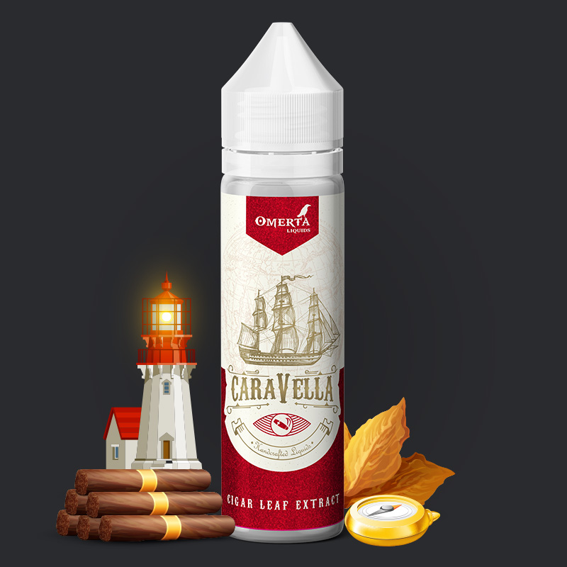 Caravella Cigar Leaf Extract 20->60ml