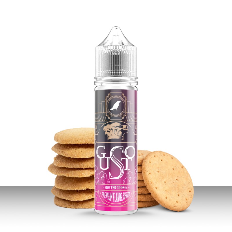 Gusto Butter Cookie 20->60ml