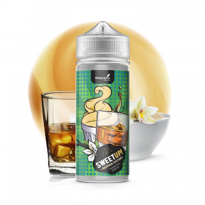 SweetUp Bourbon Custard 30->120ml